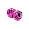 Aluminum Lock Nut M4 (Purple/10Pcs)
