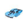 1/10 Clipless Painted Trimmed Body Set with Decals Blue: FURY 2WD