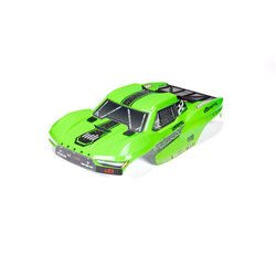 1/10 Clipless Painted Trimmed Body Set with Decals Green: FURY 2WD