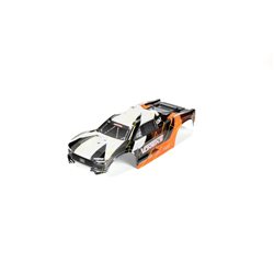 1/10 Clipless Painted Trimmed Body Set with Decals Orange: VORTEKS 2WD