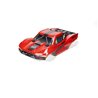 1/10 Clipless Painted Trimmed Body Set with Decals Red: FURY 2WD
