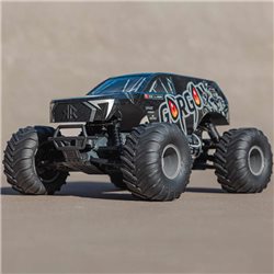 1/10 GORGON 2WD RTA Kit Brushed Monster Truck (Battery & Charger Included) Gun Metal