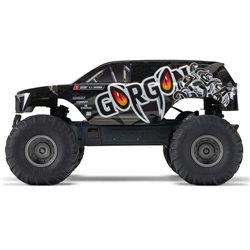 1/10 GORGON 2WD RTA Kit Brushed Monster Truck (Battery & Charger Included) Gun Metal