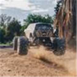 1/10 GORGON 2WD RTA Kit Brushed Monster Truck (Battery & Charger Included) Gun Metal