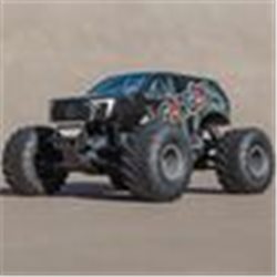1/10 GORGON 2WD RTA Kit Brushed Monster Truck (Battery & Charger Included) Gun Metal