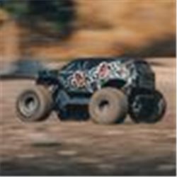 1/10 GORGON 2WD RTA Kit Brushed Monster Truck (Battery & Charger Included) Gun Metal
