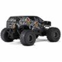 1/10 GORGON 2WD RTA Kit Brushed Monster Truck (Battery & Charger Included) Gun Metal