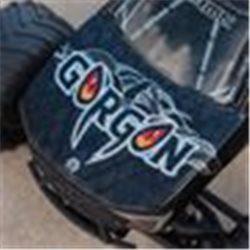 1/10 GORGON 2WD RTA Kit Brushed Monster Truck (Battery & Charger Included) Gun Metal