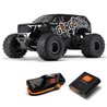 1/10 GORGON 2WD RTA Kit Brushed Monster Truck (Battery & Charger Included) Gun Metal 1/10 GORGON 2WD RTA Kit Brushed Monster Truck (Battery & Charger Included) Gun Metal