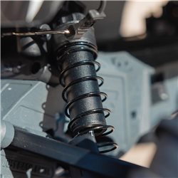 1/10 GORGON 2WD RTA Kit Brushed Monster Truck (Battery & Charger Included) Gun Metal