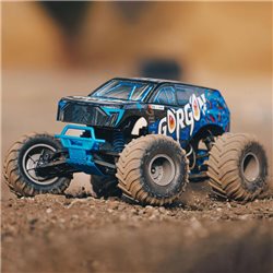 1/10 GORGON 2WD RTR Brushed Monster Truck Blue
