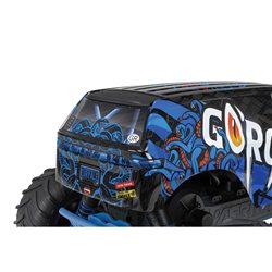 1/10 GORGON 2WD RTR Brushed Monster Truck Blue