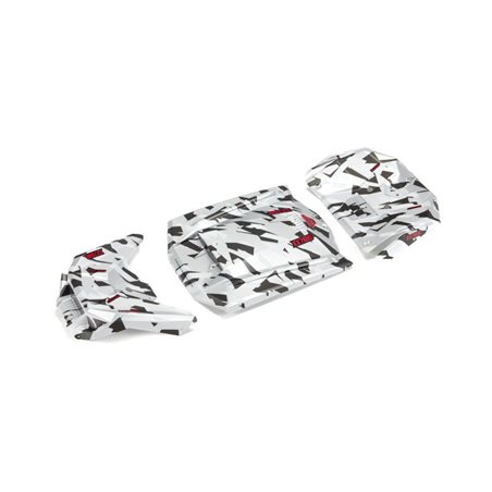 1/7 Exterior Body Panels Painted White Camo: FIRETEAM