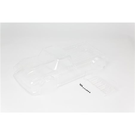 1/8 Clear Body with Decals: INFRACTION 4X4 3S