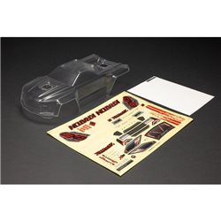 1/8 Clear Body with Decals: KRATON 6S BLX V6 Body