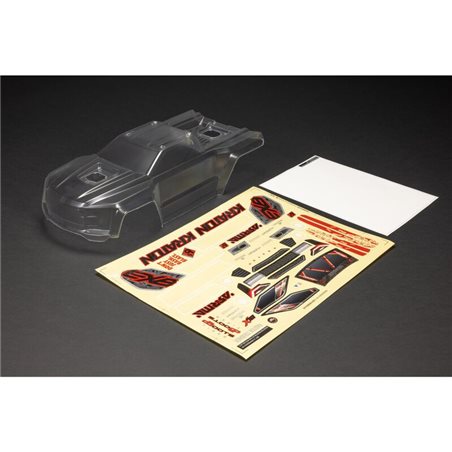 1/8 Clear Body with Decals: KRATON 6S BLX V6 Body