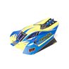 1/8 Clipless Painted Decaled Body Blue: TYPHON 4X4
