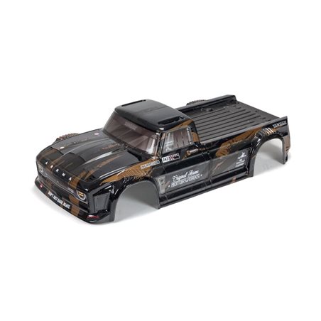 1/8 Finished Body Black/Gold: INFRACTION