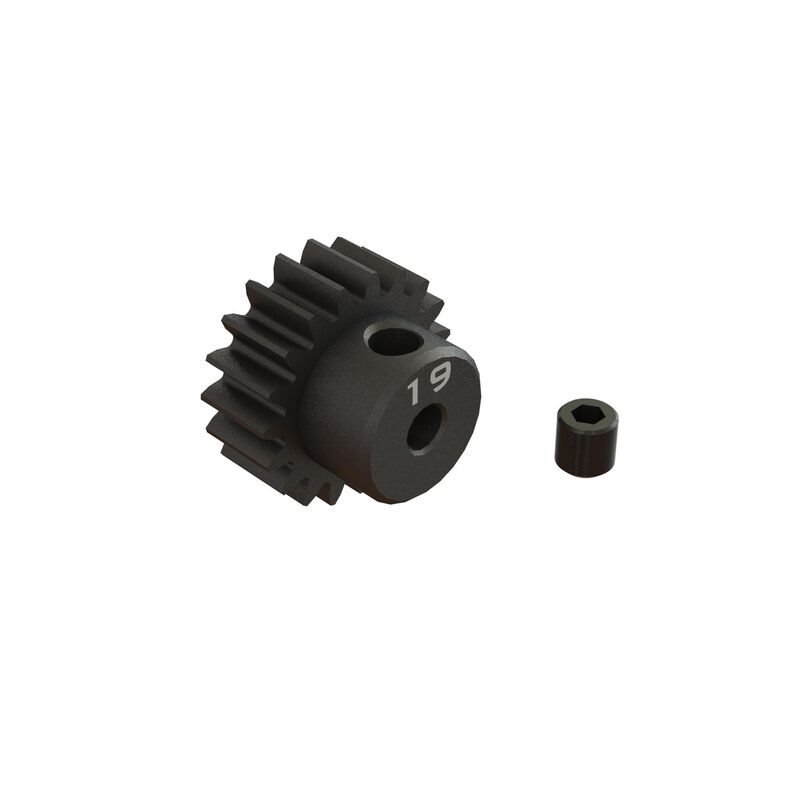 19T 0.8Mod 1/8 Bore CNC Steel Pinion Gear