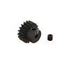 19T 0.8Mod 1/8 Bore CNC Steel Pinion Gear