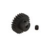 25T 0.8Mod 1/8 Bore CNC Steel Pinion Gear