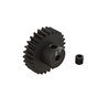 27T 0.8Mod 1/8 Bore CNC Steel Pinion Gear
