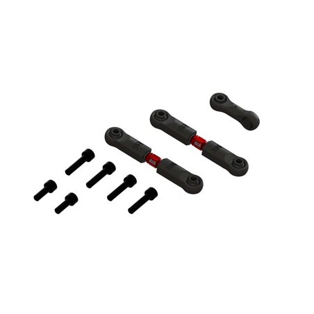 Aluminum Adjustable Steering Links Set B (2): GROM