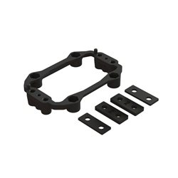 Aluminum Servo Mount Plastic Holder Set