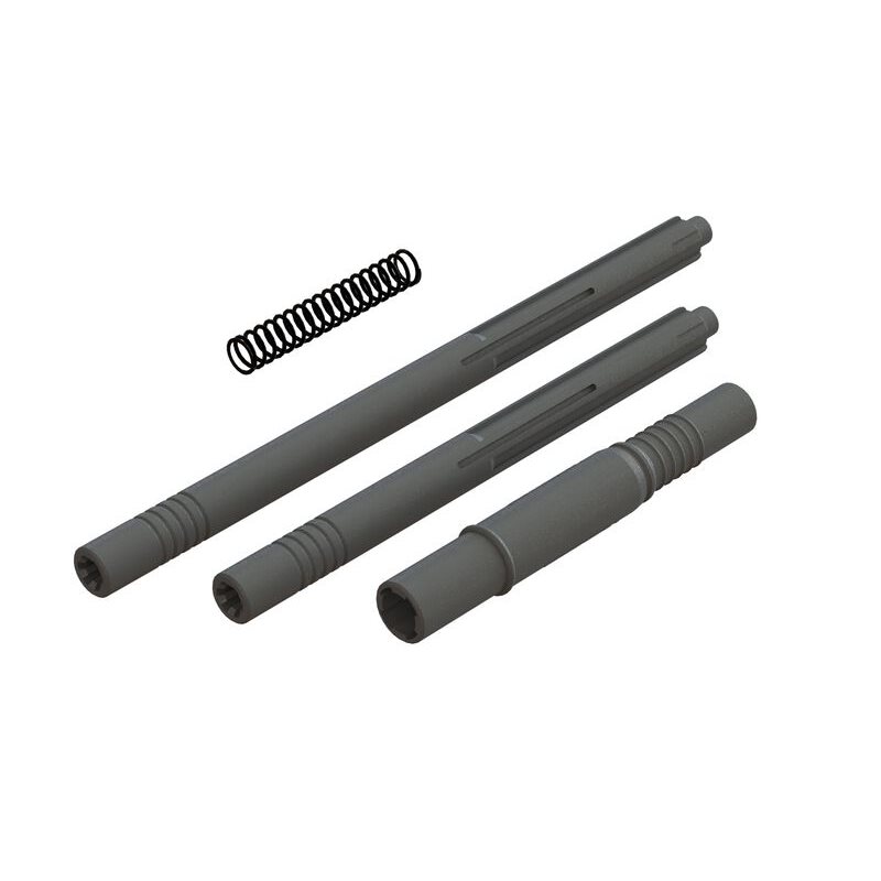 Composite Center Slider Driveshaft Set