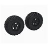 DBOOTS 'FORTRESS SC' Tire Set Glued Black (2)
