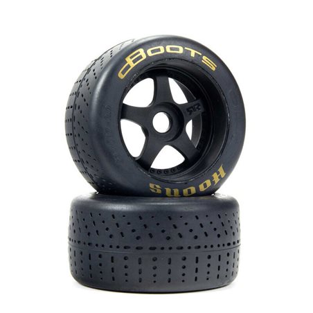 dBoots Hoons 53/100 2.9 Tire Set Gold 5-Spoke (2)