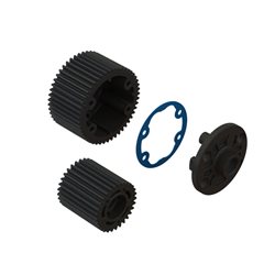 Diff Case and Idler Gear Set (47/29T 0.8M)
