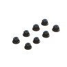Flanged Lock Nut M3 Black (4)