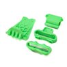 Lower Skid And Bumper Mount Set Green