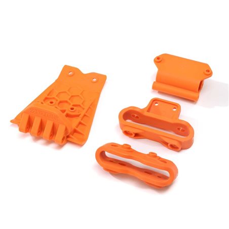 Lower Skid And Bumper Mount Set Orange