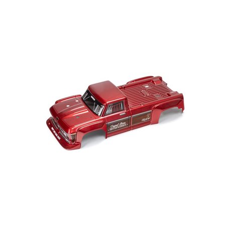 Painted Decaled Trimmed Body Red: Outcast 4x4 BLX