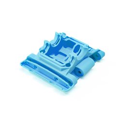 Rear Lower Skid/Gearbox Mount Blue