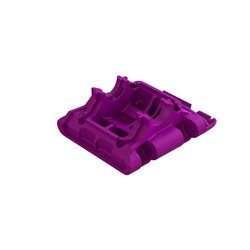 Rear Lower Skid/Gearbox Mount Purple