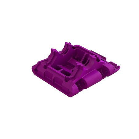 Rear Lower Skid/Gearbox Mount Purple