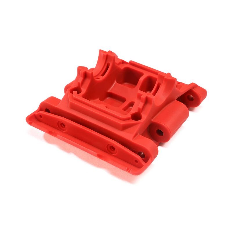 Rear Lower Skid/Gearbox Mount Red