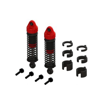 Shock Set 58mm Length 300cSt Oil (2): GROM