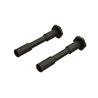 Steel Steering Post 6x42mm Black (2)
