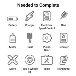 1/10 22X-4 ELITE 4X4 Buggy Race Kit