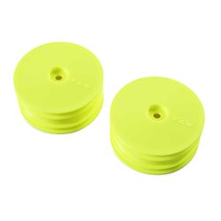 1/10 Front Buggy 2.2 Wheels 12mm Hex Yellow (2): 22X-4