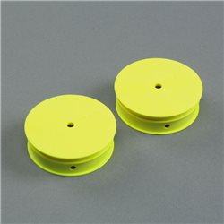 1/10 Narrow Front Buggy Wheels Stiffezel 12mm Hex Yellow (2): 22