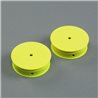 1/10 Narrow Front Buggy Wheels Stiffezel 12mm Hex Yellow (2): 22