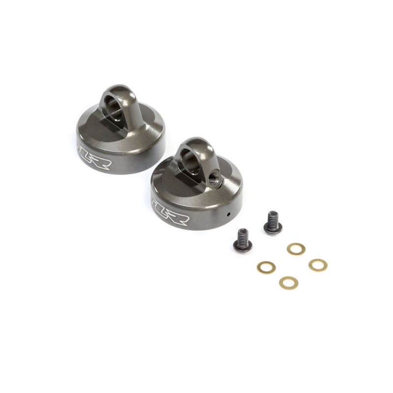 16mm Bleeder Shock Cap Aluminum (2): 8X 8XE