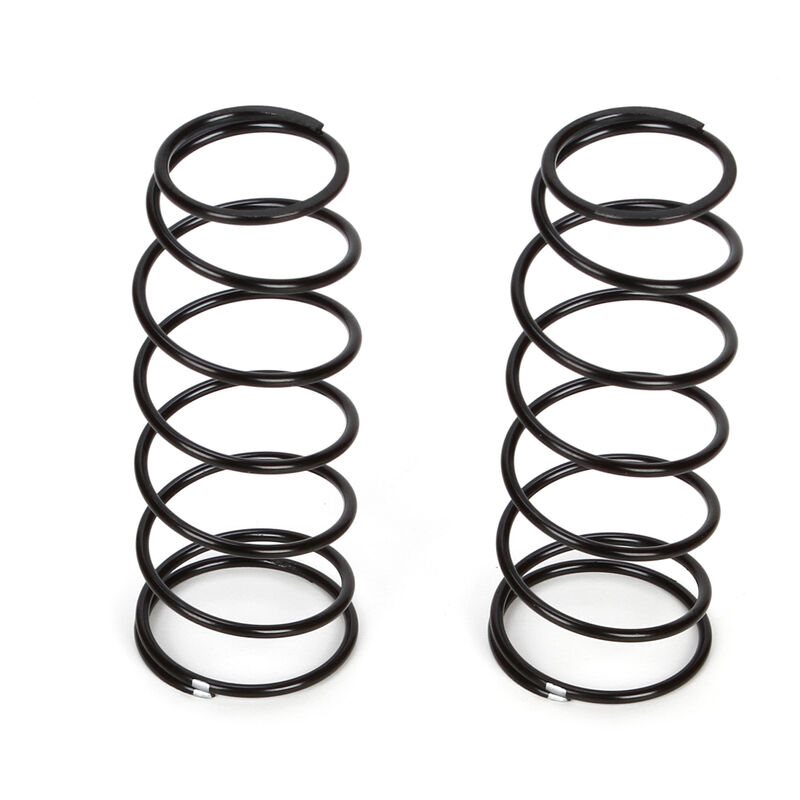 16mm Front Shock Spring 4.6 Rate Silver (2): 8B 3.0
