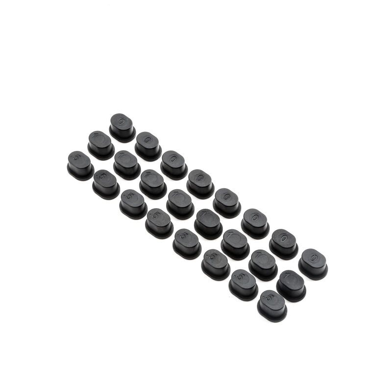 Adjustable Hinge Pin Brace Inserts: 5IVE B 5T MINI WRC