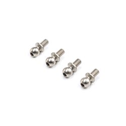 Ball Stud Low Mount 4.8 x 5mm (4): 22 5.0